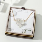 Luna Norte ~ Rainy Day Halskjede - Engel Aura Bergkrystall  thumbnail