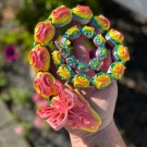 Stor Rainbow Butterfly Snake - 73cm thumbnail