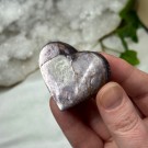 Nydelig flashy Purple Mica Hjerte #3 thumbnail