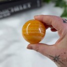 Oransje Bånd Kalsitt Kule 5cm thumbnail