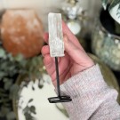 Selenitt på stativ (Satin Spar) #1 thumbnail