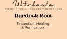Witchuals: Burdock Root/Storborre Rot thumbnail