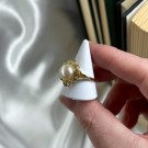 Mother of Peal Justerbar Ring #1 thumbnail