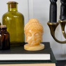 Oransje Bånd Kalsitt Buddha Hode thumbnail