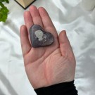 Nydelig flashy Purple Mica Hjerte #3 thumbnail