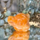 Oransje Bånd Kalsitt - Stort Simba Hode thumbnail