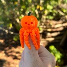 Mini Flexi Pumpkin Octopus thumbnail