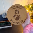 Vel Unt's Aggressive Gryteunderlag - Jeg sa jeg skulle lage middag. Jeg sa ikke når.. thumbnail