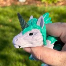 Winged Alicorn Dragon - Cotton Candy Edition 56cm thumbnail