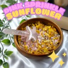 Pink Sprinkle Sunflower Krystallmiks, 50g  thumbnail