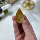 Agatisert Korall/Korall Fossil Dråpe #1 thumbnail