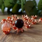 Mini Krone Krystallkuleholder [flere farger]  thumbnail