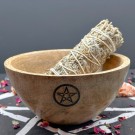 Smudging & Offering Bowl - Pentagram [Medium/Stor] thumbnail