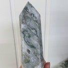Stort Mose Agat Tårn - 35cm & 1690g thumbnail