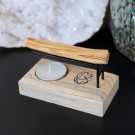 Lotus Røkelsesholder i Tre - Palo Santo & Røkelsespinne thumbnail