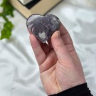 Nydelig flashy Purple Mica Hjerte #6 thumbnail