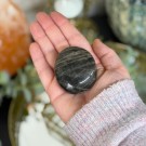 Svart Månestein Håndstein #5 thumbnail