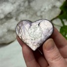 Nydelig flashy Purple Mica Hjerte #3 thumbnail