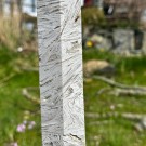 Stor Hvit Meksikansk Blondeagat Tårn, 32cm thumbnail
