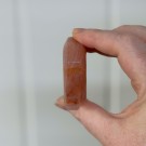 Flammekvarts Hjerte #6 - Indre Ild i Fasettslipt Form thumbnail