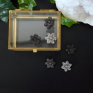 Silver Sheen Obsidian Mini Snøfnugg thumbnail