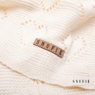 Snufie Babyteppe | Strikket LOVE | Off-White thumbnail