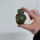 Serpentin Hodeskalle med Slange thumbnail