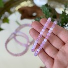 Rosa Opalitt Armbånd, 6mm thumbnail