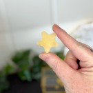 Julefigur: Stjerne - Oransje Kalsitt** thumbnail