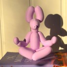 Yoga Ballonghund - Sittende Rosa Zenfigur thumbnail