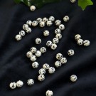 8mm Dalmatiner Jaspis Krystallperler - 10stk thumbnail