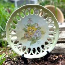 GJENBRUKS-SKATT: Gammelt Håndmalt Pyntefat thumbnail