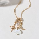 Luna Norte ~ Cloud Nine Charm Smykke - Månestein thumbnail