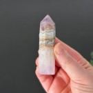 Ametyst med Meksikansk Blondeagat Tårn thumbnail