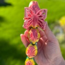 Stor Rainbow Butterfly Snake - 73cm thumbnail