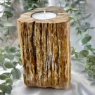 Forsteinet Tre Telysholder Høy thumbnail