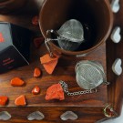 Krystall Tesil av Rød Jaspis - Glede thumbnail