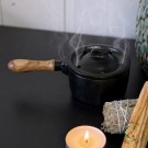 Liten Røkelsesbrenner i Jern - Med Håndtak, 14cm thumbnail