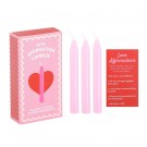 Set of 3 Love Affirmation Valentine Candles in A Box thumbnail