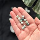 8mm Tre Agat & Mose Agat Krystallperler - 10stk thumbnail