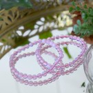 Rosa Opalitt Armbånd, 6mm thumbnail