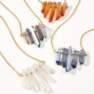 Luna Norte ~ Rainy Day Halskjede - Engel Aura Bergkrystall  thumbnail