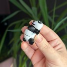 Mini Flexi Panda - Svart  thumbnail