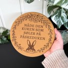 Aggressive Påske Gryteunderlag - Nåde den kuken som søler på påskeduken thumbnail