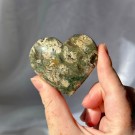 Regnskog Jaspis Hjerte thumbnail