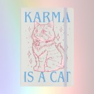 KARMA IS A CAT - A5 Notatbok thumbnail