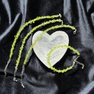 Peridott Chips Armbånd (JUSTERBAR) thumbnail