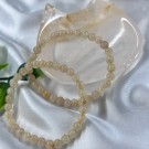 Gull Rutilkvarts Armbånd, 6mm (2 størrelser)  thumbnail