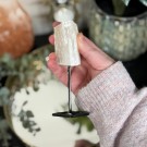 Selenitt på stativ (Satin Spar) #5** thumbnail