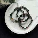 Krystallhjerte Armbånd - Sjø Jaspis thumbnail